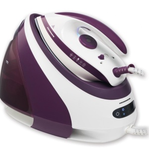 Statie de calcat Heinner HIS-D3007IX, Putere 3000W (1600W boiler+1400W fier), 7bar, 1.8L, Abur ajustabil: 140+/-15g/min, Talpa ceramica, Oprire automata, Violet