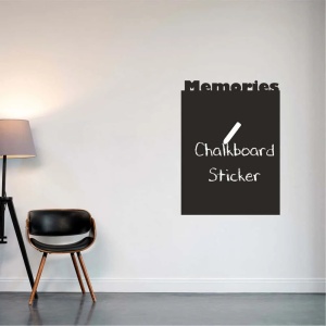Sticker autoadeziv Re-Bloom, vinil, negru/alb, 50 x 70 cm - Img 3