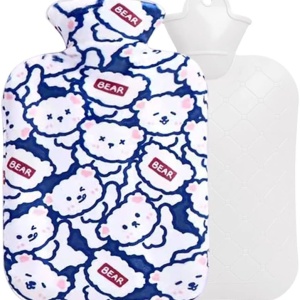 Sticla de apa calda pentru copii Sunshine smile, termoplastic/textil, multicolor, 25 x 17 cm , 750 ml