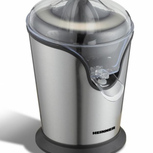 Storcator de citrice Heinner C850S, Putere 100W, Capacitate 0.25L, 1 Viteza, Inox