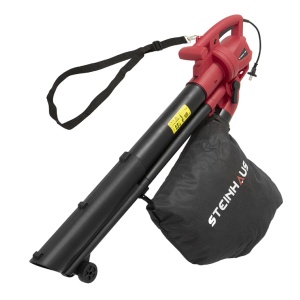 Suflanta si aspirator cu tocator pentru frunze Steinhaus PRO-BL3000, 6 trepte, 3000W, sac de 40L, Resigilat, Grad B