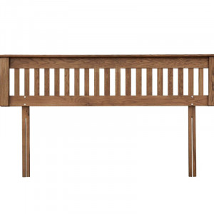 Tăblie pat Rayleigh din lemn masiv de pin, 43cm H x 9cm D x 198 cm W - Img 1