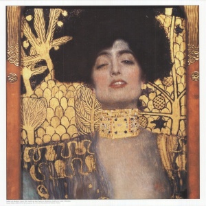Tablou decorativ canvas Gustav Klimt, 30x80 cm, panza/lemn, multicolor - Verificat A · Re-Bloom - Img 3