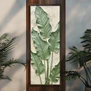 Tablou decorativ MDF/lemn, 40x120 cm, format panoramic, multicolor - Verificat A · Re-Bloom - Img 4
