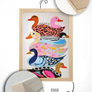 Tablou decorativ model ratuste, MDF/lemn, 33x48 cm, multicolor - Verificat A · Re-Bloom - Img 2
