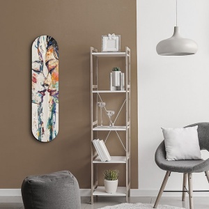 Tablou decorativ pe sticla securizata, 20x80 cm, sticla 100% grosime 4mm, imprimare UV, finisaj lucios, multicolor - Verificat A · Re-Bloom - Img 4