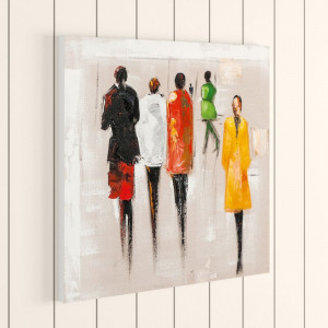 Tablou, panza, multicolor, 40 x 40 cm - Img 6