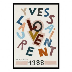 Tablou Yves Saint Laurent, 50 x 70 cm