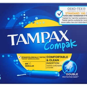 Tampoane interne Tampax Regular 16 buc, Resigilat, Grad A