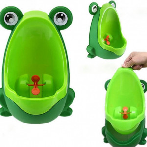 Toaleta pentru copii Argument, plastic, verde, 22 x 30 x 17 cm - Img 5