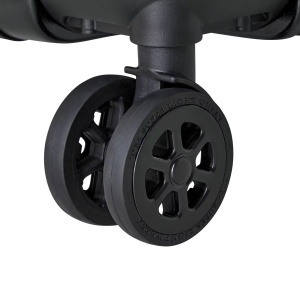 Troler / Valiză neagră Miami S, Lungime/Lățime/Înălțime: 38/24/58 cm - Img 3