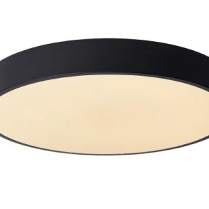 Unar plafoniera LED 24W, diametru 39.5 cm, dimabil 3 trepte, 2700K, acril, metal, alba - Verificat A · Re-Bloom - Img 2
