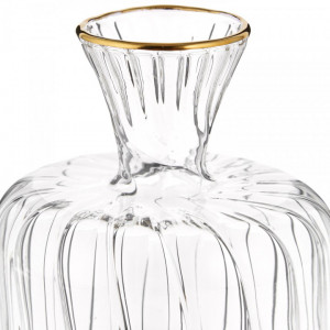 Vaza decorativa Plinn, sticla, transparent, 7 x 10 cm - Img 3