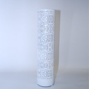 Veioza Chau din metal, alb, 66 x 20 cm - Img 2