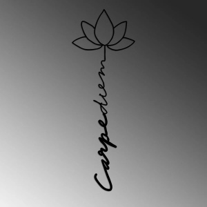 Wallxpert decor de perete metal, 21x60 cm, grosime 1.5mm, 0.101 kg, negru - Verificat A · Re-Bloom - Img 2
