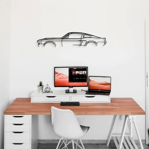 Wallxpert decor de perete metal, 70x15 cm, grosime 1.5mm, negru - Verificat A · Re-Bloom - Img 4