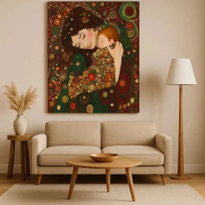 Wallxpert tablou decorativ canvas, 70x100 cm, panza 100%, cadru lemn 100% grosime 2x3 cm, multicolor - Verificat A · Re-Bloom - Img 3