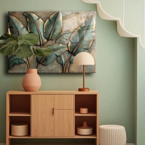 Wallxpert tablou din sticla securizata 60x90 cm, sticla calita 4mm, imprimare UV, multicolor - Verificat A · Re-Bloom - Img 2