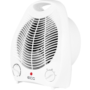 Aeroterma electrica ECG TV 3030 Heat R, 2000 W, 2 viteze, 3 moduri de functionare, termostat, alb - Img 1