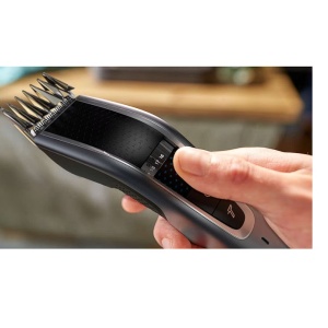 Aparat de tuns PHILIPS HC5630/15, 0.5-28 mm, 28 trepte, Litiu Ion, Lavabil, Argintiu, Resigilat, Grad A - Img 6