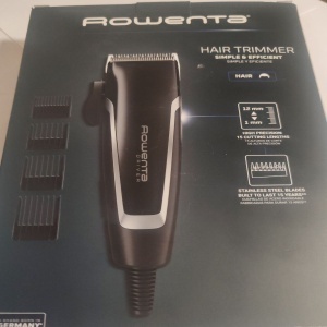 Aparat de tuns Rowenta Driver TN1603F0, 3000rpm, setarea lungimii barbii 1-14mm, 20 pozitii pentru lungimea de taiere a parului, Negru/Argintiu, Resigilat, Grad A - Img 2