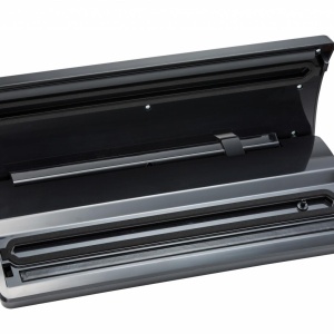 Aparat de vidat Heinner HAV-E110SS, Putere 110W, Vidare umeda /uscata, Cutter incorporat, Capacitate vidare: 10L/min, Negru - Img 4