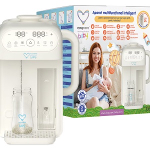 Aparat multifunctional inteligent Easycare Baby, pentru prepararea formulei de lapte praf, pentru bebelusi, Resigilat, Grad A