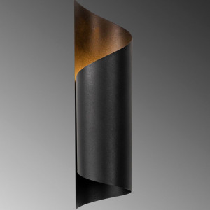 Aplica de perete Opviq, negru, 10 x 16 x 35 cm - Img 2