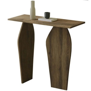 Arya consola 100x40x90 cm, PAL 18mm melaminat, cant PVC, maro inchis - Verificat A · Re-Bloom