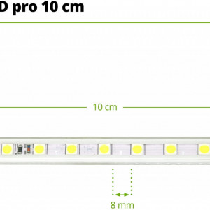 Banda LED Hageman, alb rece, 5 m - Img 4