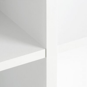 Biblioteca Pigeon, alb, 151 x 90,5 x 24 cm - Img 3
