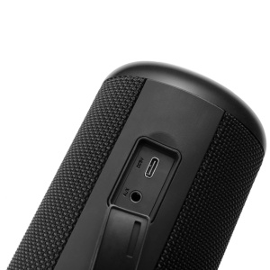 Boxa portabila GoGEN DANCEE BS 350B, 20 W, 7.4 V/2500 mAh, Bluetooth, TWS, intrare AUX, IPX 6, negru - Img 2