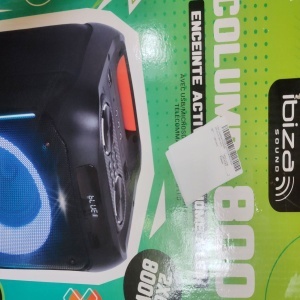 Boxa portabila Ibiza Sound, COLUMBA80, 800W, Bluetooth, USB, microSD, AUX si MIC, negru, Resigilat, Grad A - Img 6