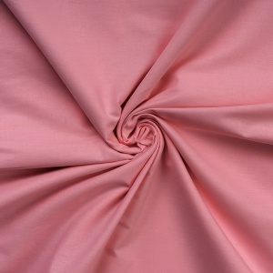 Cearsaf de pat cu elastic, bumbac ranforce 100%, 100x200+30 cm, lavabil 30°C, roz - Verificat A · Re-Bloom - Img 2