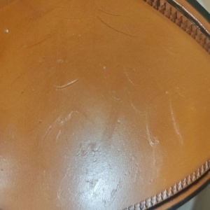 Clarks, Pantofi derby din piele Craft James, Negru, 43, Resigilat, Grad B - Img 3