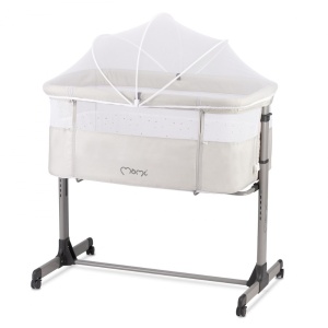 Co-sleeper MoMi, Revo - Light Grey - Img 2