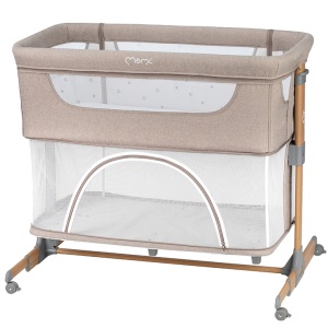 Co-sleeper MoMi, Smart Bed 4 in 1 - Beige - Img 1