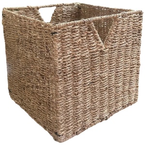 Cos decorativ Mia culori naturale, 33/32/33 cm