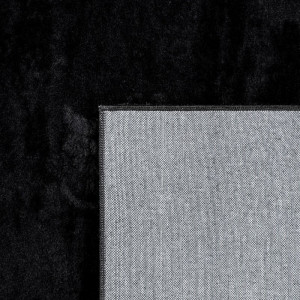 Covor Acxel, poliester, negru, 160 x 230 cm - Img 4