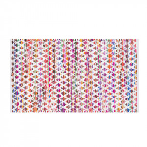 Covor Arakli, bumbac, multicolor, 80 x 150 cm - Img 2
