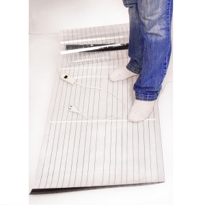 Covor incalzire infrarosu Trio 180cm x 60cm 290 W, 2 trepte incalzire, termostat