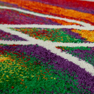 Covor Monroe, polipropilena, multicolor, 80 x 150 cm - Img 2