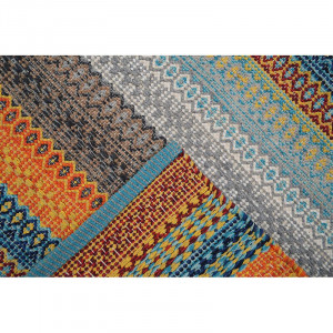 Covor Saffron, bumbac, multicolor, 160 x 230 cm - Img 3
