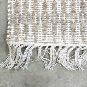 Covor Timbers, textil, nisipiu, 120 x 180 cm - Img 7