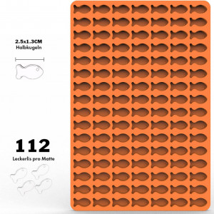 Covoras de copt Topspitgo, silicon, portocaliu, 20 x 30 cm - Img 4