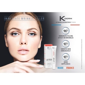 Crema antirid cu efect imediat, Lifter Immediate Wrinkle Filler, K'DERM, 15 ml, Resigilat, Grad A - Img 3