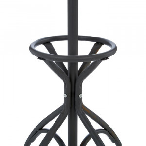 Cuier Lorenz, metal, negru, 170 x 55 x 55 cm - Img 3