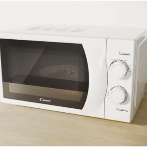 Cuptor cu microunde Candy Idea CMW20SMW, 700 W, 20 l, Mecanic, Alb, Resigilat, Grad A