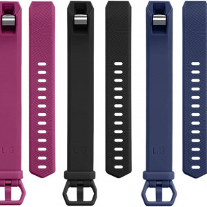 Curele de inlocuire pentru Fitbit Alta HR / Fitbit Alta Tobfit, poliuretan/otel inoxidabil, albastru/violet/negru - Img 7