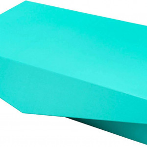 Cutie cu capac si inchidere magnetica pentru cadou Holijolly, carton, menta inchis,48 X 30 X 10 cm - Img 1